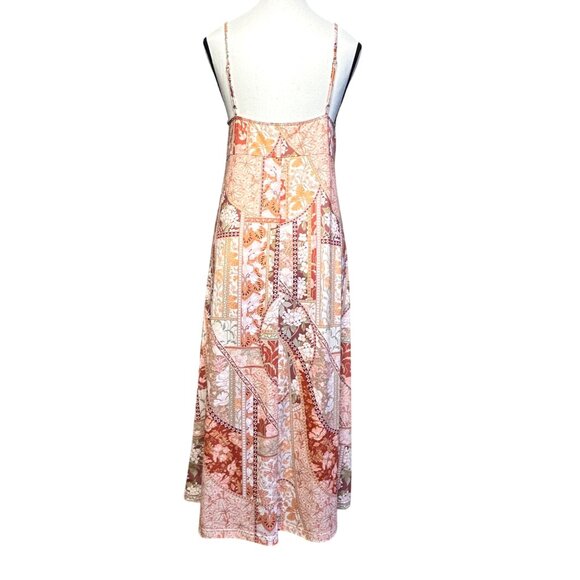 Zimmermann Womens Babydoll floral Patchwork slip Midi-Maxi dress size 2/ US 8 - Picture 4 of 16